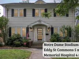 Walk to Notre Dame Harter Heights Hideaway