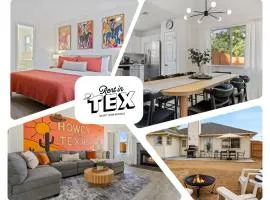 Texas-Style Retreat w Fire Pit, Grill & Ping-Pong