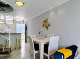 12F - 2 Quartos c/ar cond. 1 Garagem - Vista Mar (Em 6x)