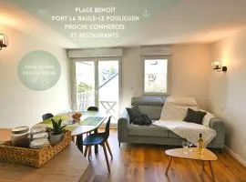 L'Escapade Bauloise - Cozy - Benoît Beach - Port