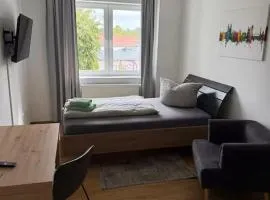Wohnung in Magdeburg-Salbke mit Balkon und WLAN