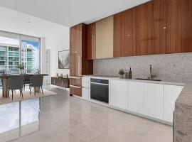 Elegant 2BR Miami Residence Bay View, viešbutis Majamyje