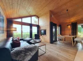 Schwarzes Holzferienhaus mit Sauna -- FELDRAIN -- an der Ostsee, Zierow bei Wismar, 4-6 Personen