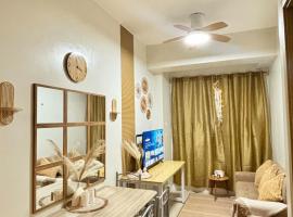Vine Boho Retreat- 2 bedroom at Vine Residences, hotel v mestu Manila