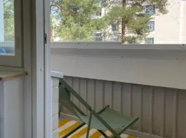 Trendy 2 bedroom apartment in Hamina, incl parking space