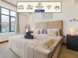 Spacious 2BR, 2BA Apt By Nativa Homes Short Lets & Serviced Accommodation Harrow With Fast WiFi, Kitchen