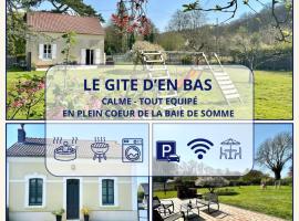 Le Gîte d’en Bas-St Valery à 15min-Équipement bébé, hotel v destinaci Quesnoy-le-Montant