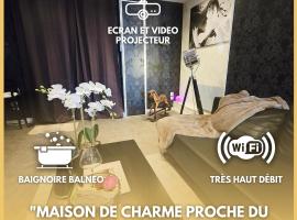 La parenthèse Normande- Balnéo - Vidéo projecteur, hotel v destinaci Almenêches