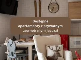 Kominkowy Chill - prywatne zewnętrzne jacuzzi w wybranych apartamentach