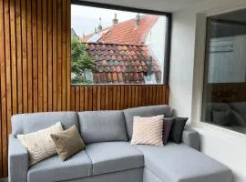 Characteristic Dutch home in historic center Gouda