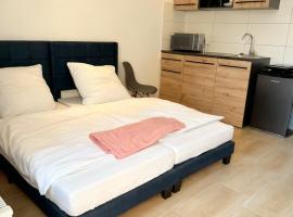 Loft am Kurpark, nähe Kurpark, GOP, Balitherme, mit Waschmaschine u Küche、バート・エーンハウゼンのホテル