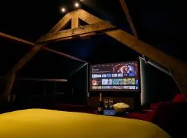 cinéma immersif et chambres à thème dans le centre