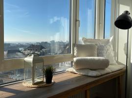 Yachtpanorama Weser und Yachthafenblick 1 Zi 7OG, spahotel in Bremerhaven