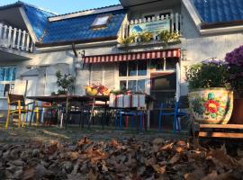 Blue House Apartman Kék Ház Üdülő, hotel in Dunapataj