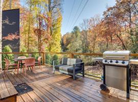 4 Mi to Dtwn Brevard: Modern Pisgah Forest Getaway, hotel di Pisgah Forest