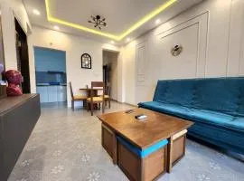 Botanical 1BHK Retreat - Mangrove View, Pool, Parking - Near Beach