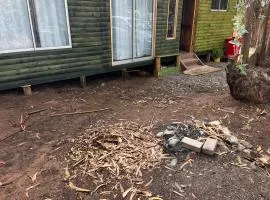 Cabaña entre eucaliptos en Huaquén 3D 1B más patio