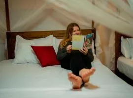 Rainforest field view resort