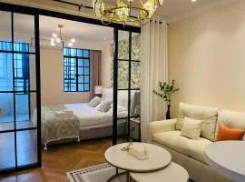 梧舍壹号 外滩百年公寓B&B -Riverside Grace Suites on the bund and metro station