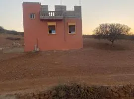 house surrounded by trees in a village