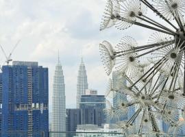 Agile bukit bintang trx by klcc sky view, golfhotel i Kuala Lumpur