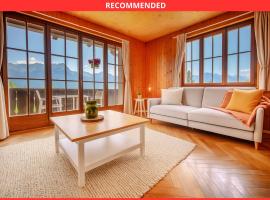 Chalet 6 personnes avec sauna、レザンのシャレー