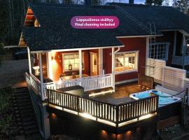 Villa Himosputteri 2 - 8hlö, Keski-Himos，位于耶姆赛的酒店