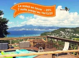 Piscine et Vue Mer - F2 Cosy - Anse à l'Âne, 3-Îlets - Plage 5 min