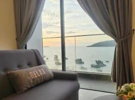 Seaview 1BR with Balcony at The Shore Kota Kinabalu