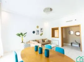 Le panorama aux jardin de Carthage