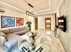 Elyssa superbe appartement aux Jardins de Carthage