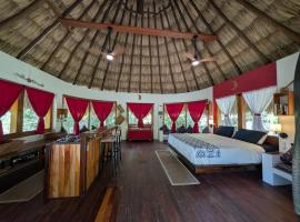 Palapa Ix-Chel - Unique bungalow, hotell San Ignacios