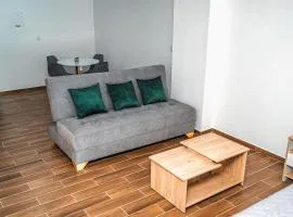 Modern studio apartment with AC and secure parking