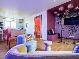 Paillettes fever, maison avec karaoké, 3 chambres