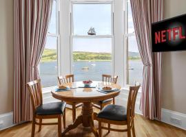 Above The Bay، مكان إقامة مع الخدمة الذاتية لإعداد الطعام في Port Bannatyne