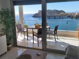 Balcón con impresionantes vistas a Bahia Hornillo