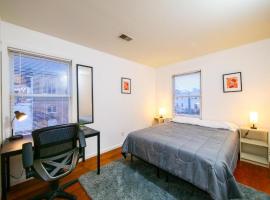 Private Bedroom with Shared Amenities mins to NYC, hotel en Jersey City