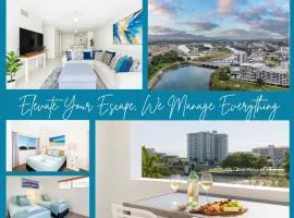 CBD Apartment w River Views Pool & Parking