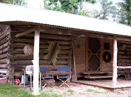 Quaint Four-Person Camping Cabin near Big Ticket Preserve, Texas, hotel i Kountze