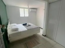 Appartement charmant avec piscine partagée à Le François