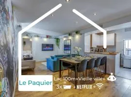 Le Paquier - MyCosyApart, Vieille ville, Calme, Lac 100m, Netflix
