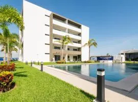 Apartment for 4 with wave pool