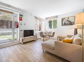 3BR Central Madrid Gem - Rare Private Garden