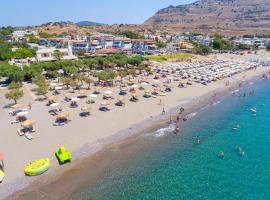 Sun Beach Lindos, hotel in Lardos