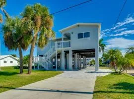 Boat Dock and Patio Canal-Front St James City Home!