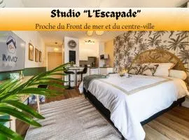 L Escapade - Studio tropical chic et parking prive
