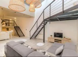 Superbe Loft - Suite parentale baignoire - Tram Metro - 10min Gare PartDieu - Idéal Famille & Amis