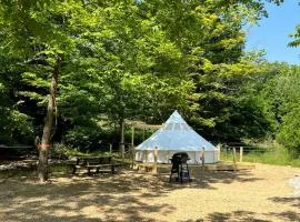 Charming Bell Tent Stay at Working Farm in Smithfield, Pennsylvania for Glamping at its Best