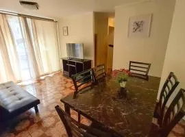 11-3 Depto amoblado y equipado a pasos de la playa Arica!!