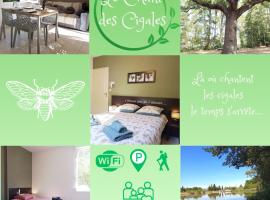 Le Chant des Cigales, hotel in Azille